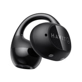 Casti wireless Havit (OWS916), Type-C, Bluetooth 6.0, ENC, 2 Microphones, IPX5, 400mAh, Spatial Audio, Life App, alb