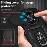 Husa pentru Honor Magic8 Lite, Techsuit CamShield Series, albastru