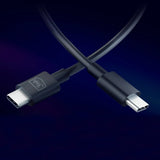 Cablu 3mk de date Hyper, UBS-C to USB-C, 100W, 5A, 1.2m, negru