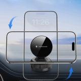 Suport auto Lito (LT-W12), pentru Bord, Magnetic, Vacuum Sucker, Steady, negru