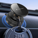 Suport auto Lito (LT-W12), pentru Bord, Magnetic, Vacuum Sucker, Steady, negru