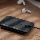Portofel ESR Geo Magnetic Wallet Stand, maro