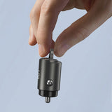 Incarcator auto Lito (IN-C03), 1x USB, 1x Type-C, 30W, Incarcare rapida, Ultra-Mini & Sleek Design, Universal, negru