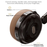 Casti wireless Havit (H616BT), On-ear, Bluetooth 5.4, 400mAh, Type-C, argintiu
