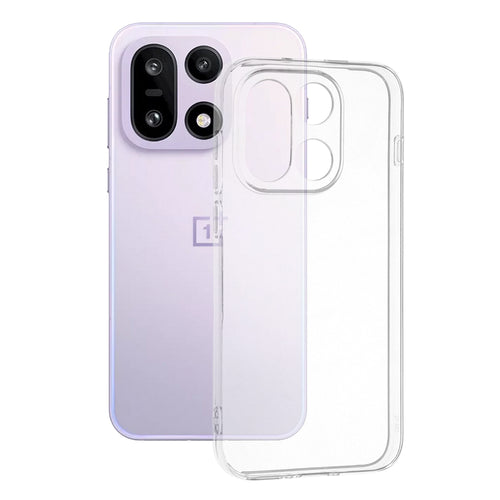 Husa pentru OnePlus 15, Techsuit Clear Silicone, transparenta