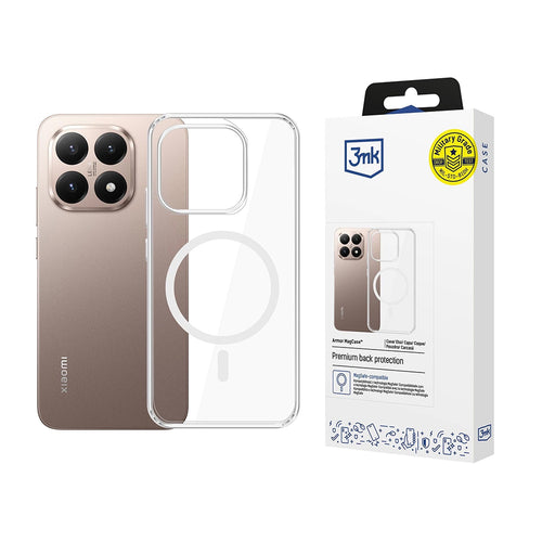 Husa pentru Xiaomi 15T, 3mk Armor MagCase, transparenta