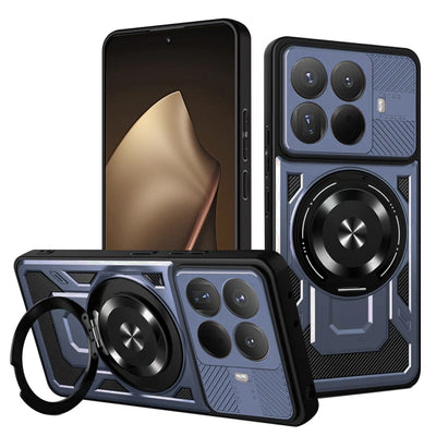 Husa pentru Xiaomi 15T Pro, Techsuit RuggedCam, albastru