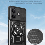 Husa pentru Honor 400, Techsuit RuggedCam, albastru