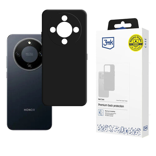 Husa pentru Honor Magic8 Lite, 3mk Matt Case, negru