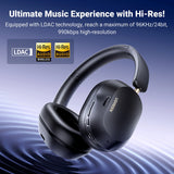 Casti wireless UGREEN HiTune Max5C HP203 (35758), Bluetooth 5.4, Hybrid Active Anulare zgomot, Audio Hi-Res, bej