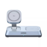 Incarcator wireless UGREEN W711, MagSafe, Incarcare rapida, Qi2, pentru iPhone, AirPods, Apple Watch, 25W, bleu