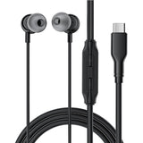 Acefast Casti cu Fir (L8), Type-C, In-Ear, cu Microfon, Telecomanda, Flexibil, Silicon, 1.2m, Gri