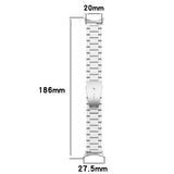 Curea pentru Google Pixel Watch 4 45mm, Techsuit Watchband (W010), argintiu