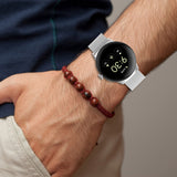 Curea pentru Google Pixel Watch 4 45mm, Techsuit Watchband (W009), argintiu