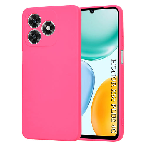 Husa pentru Honor X5c Plus, Techsuit SoftFlex, fucsia