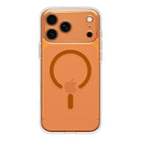 Husa pentru iPhone 17 Pro, Spigen Ultra Hybrid MagSafe (ACS11112), portocaliu;transparenta