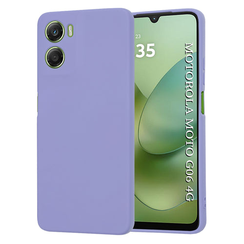 Husa pentru Motorola Moto G06, Techsuit SoftFlex, violet