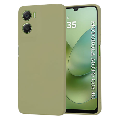 Husa pentru Motorola Moto G06, Techsuit SoftFlex, verde
