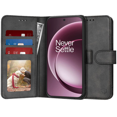Husa pentru OnePlus 15, Techsuit Diary Book, negru