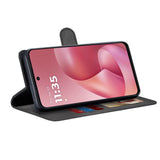 Husa pentru Motorola Moto G57 Power, Techsuit Diary Book, negru