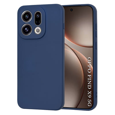 Husa pentru OPPO Find X9, Techsuit SoftFlex, bleumarin
