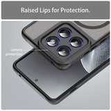 Husa pentru Motorola Edge 70, Techsuit HaloFrost II MagSafe, auriu