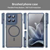 Husa pentru Motorola Edge 70, Techsuit HaloFrost II MagSafe, bleumarin
