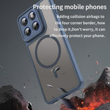 Husa pentru Motorola Edge 70, Techsuit HaloFrost II MagSafe, bleumarin
