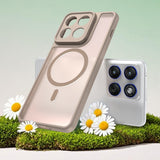 Husa pentru Motorola Edge 70, Techsuit HaloFrost II MagSafe, auriu