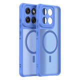 Husa pentru Motorola Edge 70, Techsuit HaloFrost II MagSafe, albastru