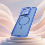 Husa pentru Motorola Edge 70, Techsuit HaloFrost II MagSafe, albastru