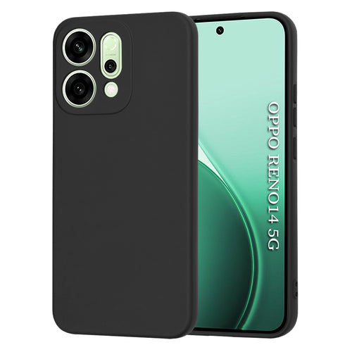 Husa pentru OPPO Reno14, Techsuit SoftFlex, negru