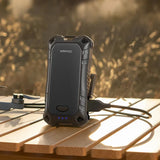 Ocoopa Hand Warmer UT4 Extreme (UT3201-BK-BK), cu Baterie externa, integrat Flashlight, IP56, Type-C, 2x 5000mAh, Negru