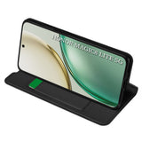 Husa pentru Honor Magic8 Lite, Techsuit Magskin Book, negru