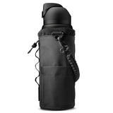 Spigen magnetic Tumbler Bag LF500 (AFA09382), pentru Accessories, Phone, Keys, cu Detasabil Handle, 5 Magnets, Negru
