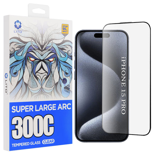 Folie de protectie pentru iPhone 15 Pro, Lito D+ Max 300C