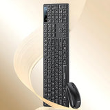 Tastatura Yesido Wireless Keyboard and Mouse Set (KB42), 2.4GHz, 1000DPI, Plug&Play, Smart Chip, negru