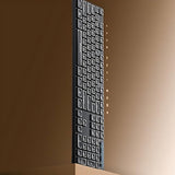 Tastatura Yesido Wireless Keyboard and Mouse Set (KB42), 2.4GHz, 1000DPI, Plug&Play, Smart Chip, negru