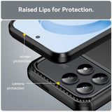 Husa pentru Xiaomi POCO F8 Pro, Techsuit Carbon Silicone, negru