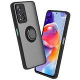 Husa pentru Xiaomi Redmi Note 11 Pro+ 5G, Techsuit Glinth, negru