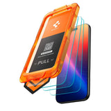 Folie de protectie pentru iPhone 17 Pro Max, Spigen (3 pack) Glas.tR Align Master Slim (AGL10099)