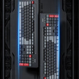 Tastatura Yesido Wireless Keyboard and Mouse Set (KB43), 2.4GHz, 104 Keys, DPI:800-1000-1600, Fast Transmission, Low Latency, negru