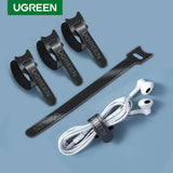 UGREEN Organizator cabluri LP401 (20245P20), x20 Winder, pentru Travel, Management System, Negru