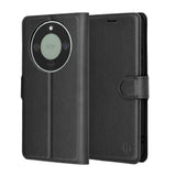 Husa pentru Honor Magic8 Lite, Techsuit Leather Folio, maro