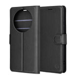 Husa pentru Honor Magic8 Lite, Techsuit Leather Folio, maro