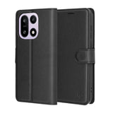 Husa pentru OnePlus 15, Techsuit Leather Folio, maro