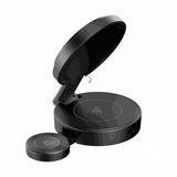 Incarcator wireless 3in1 Havit wireless (W3100), pentru Phone/iWatch/Earbuds, Pliabil, 15W, negru