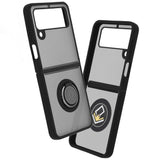 Husa pentru Samsung Galaxy Z Flip3 5G, Techsuit Glinth, negru