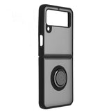 Husa pentru Samsung Galaxy Z Flip3 5G, Techsuit Glinth, negru