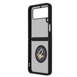 Husa pentru Samsung Galaxy Z Flip3 5G, Techsuit Glinth, negru